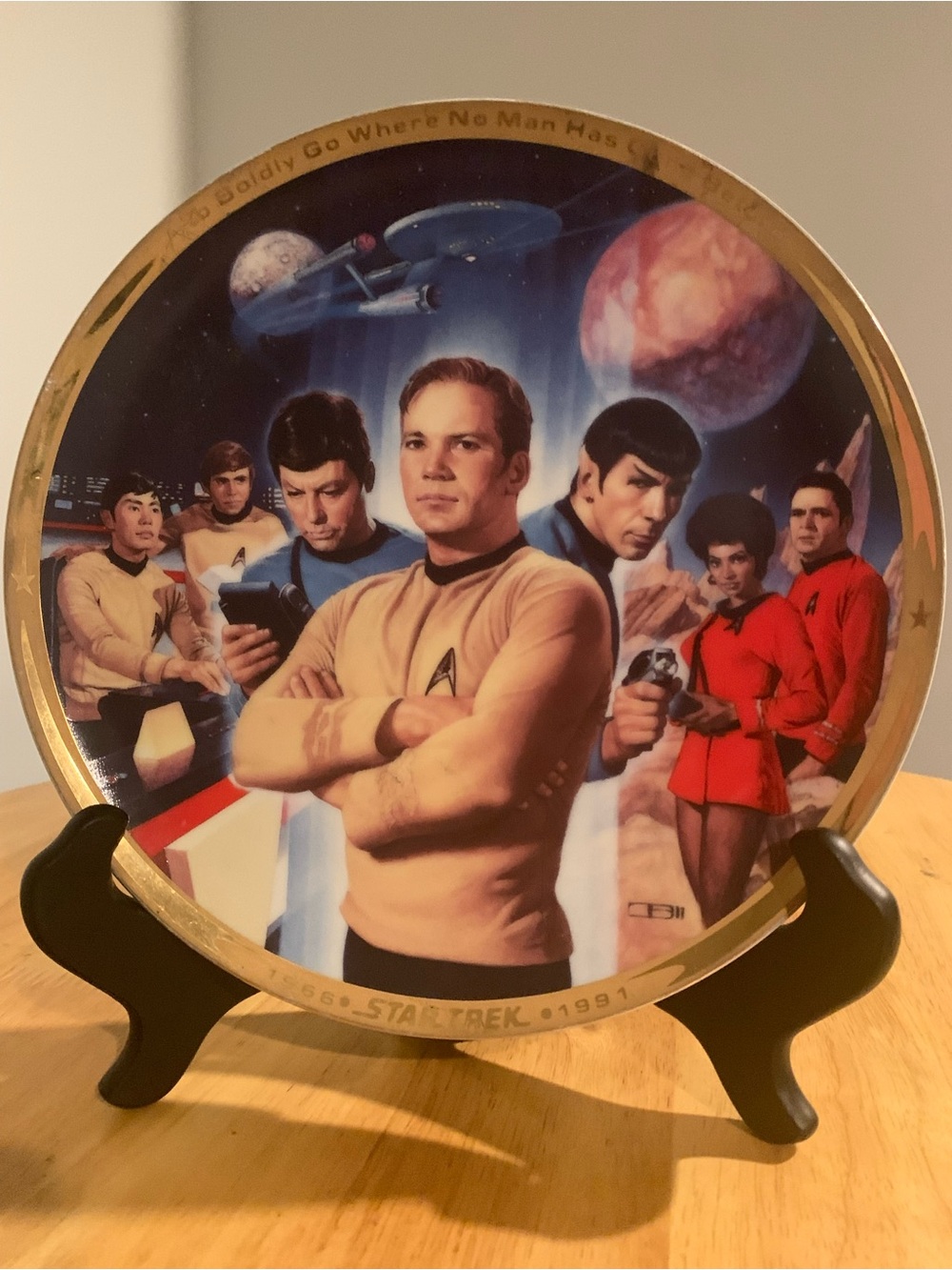 Star Trek Hamilton 25th Anniversary Collector Plate